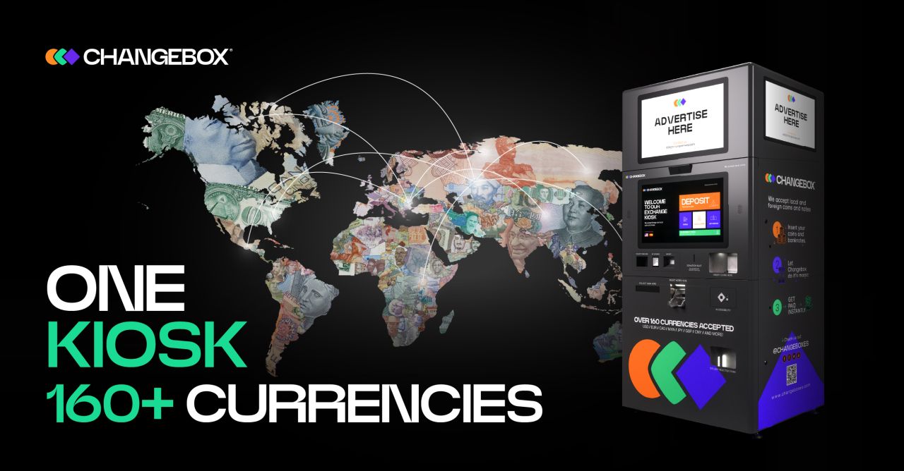 Changebox currency exchange kiosk
